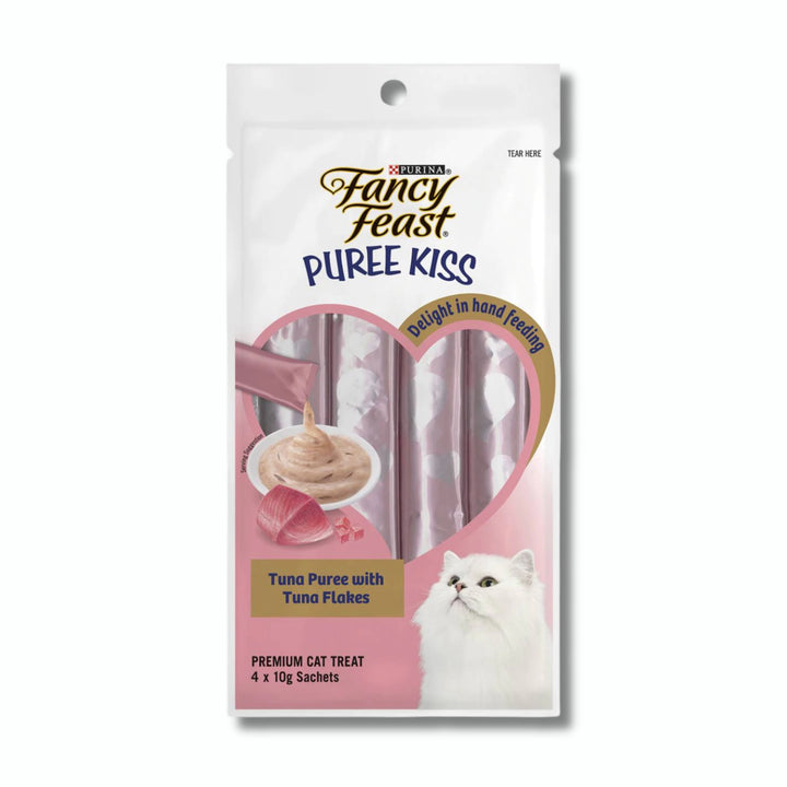 Fancy Feast Puree Kiss Cat Treats - Tuna