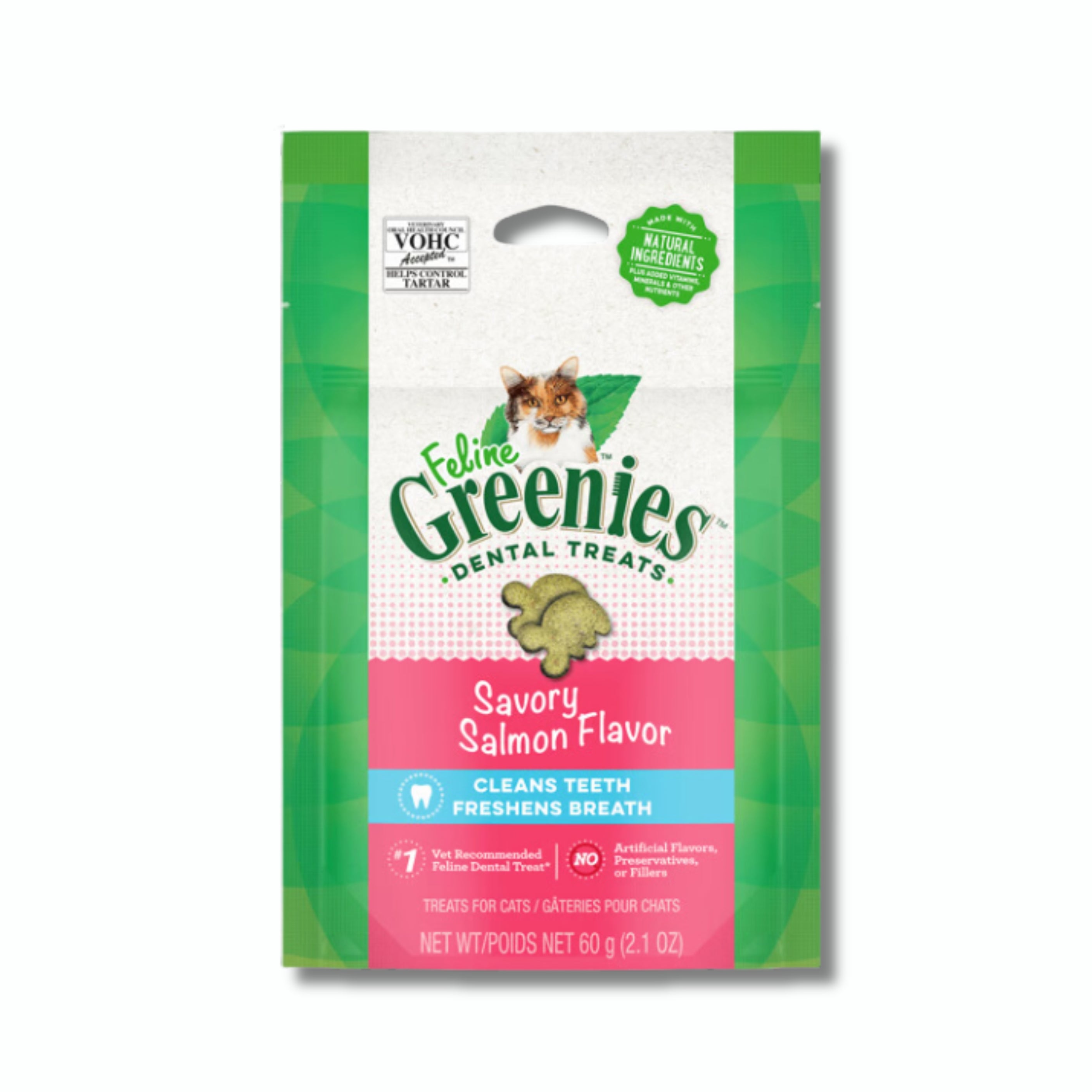 Greenies Feline Savoury Salmon - 60g