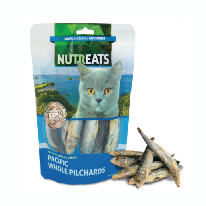 Nutreats Cat Pacific Whole Pilchards 50g