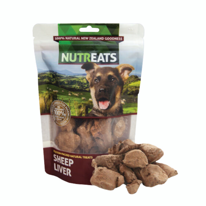 Nutreats Sheep Liver Dog Treats 50g