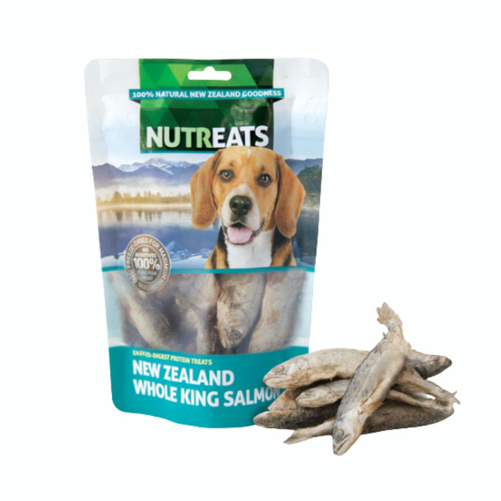 Nutreats Whole King Salmon Dog Treats 50g