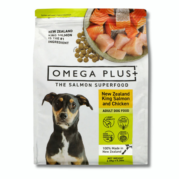 Omega Plus King Salmon Chicken Dry Dog Food