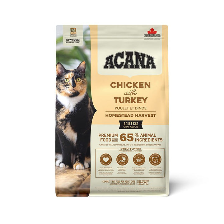 Acana Homestead Harvest Dry Cat Food - Pet Supply