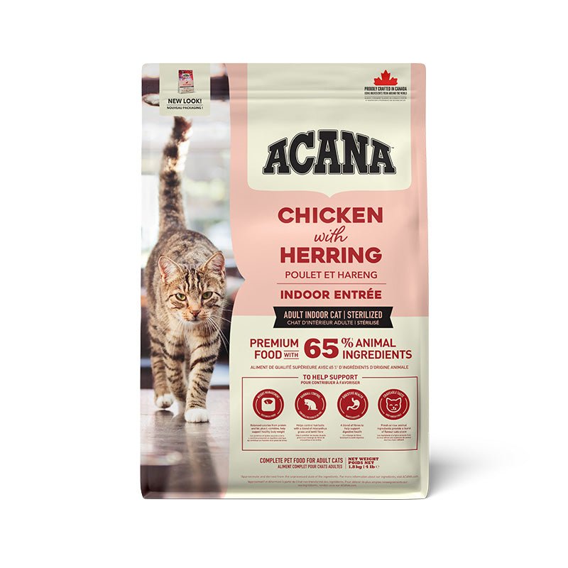 Acana Indoor Entree - Premium Cat Food for Indoor Cats - Pet Supply