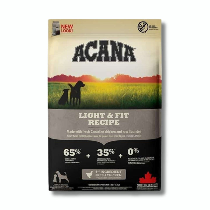 Acana Light and Fit Dry Dog Food - Pet Supply