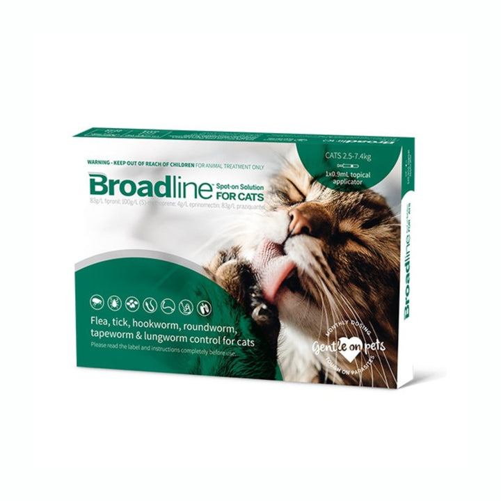 Broadline Flea Treatment for Cat (2.5-7.4kg)