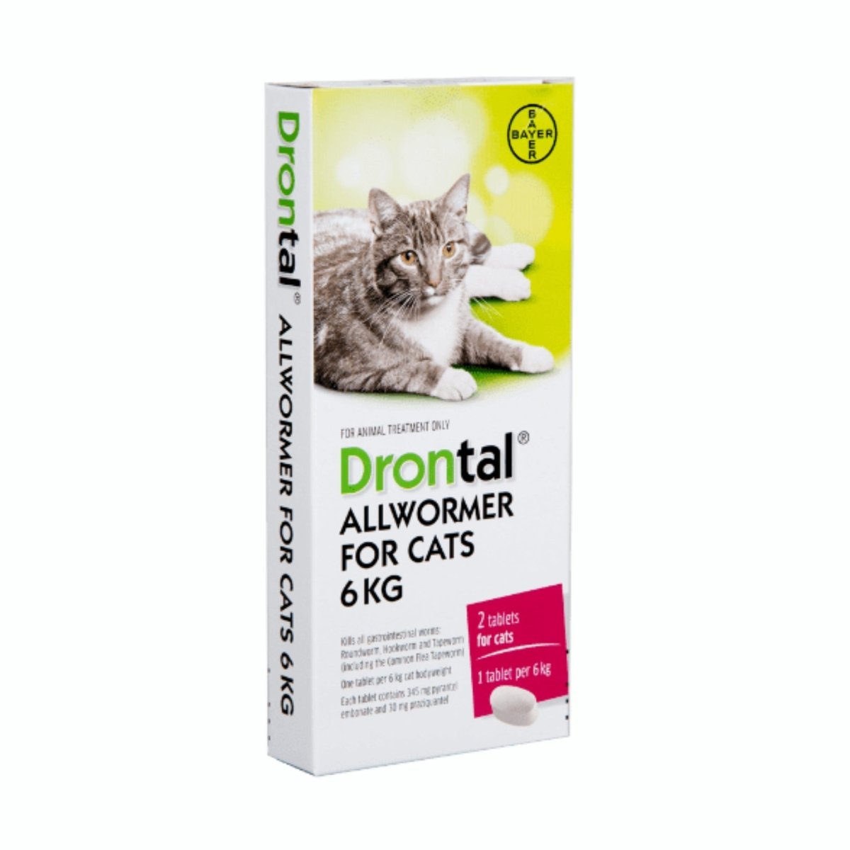 Drontal for Cats - Worming Tablets - Pet Supply