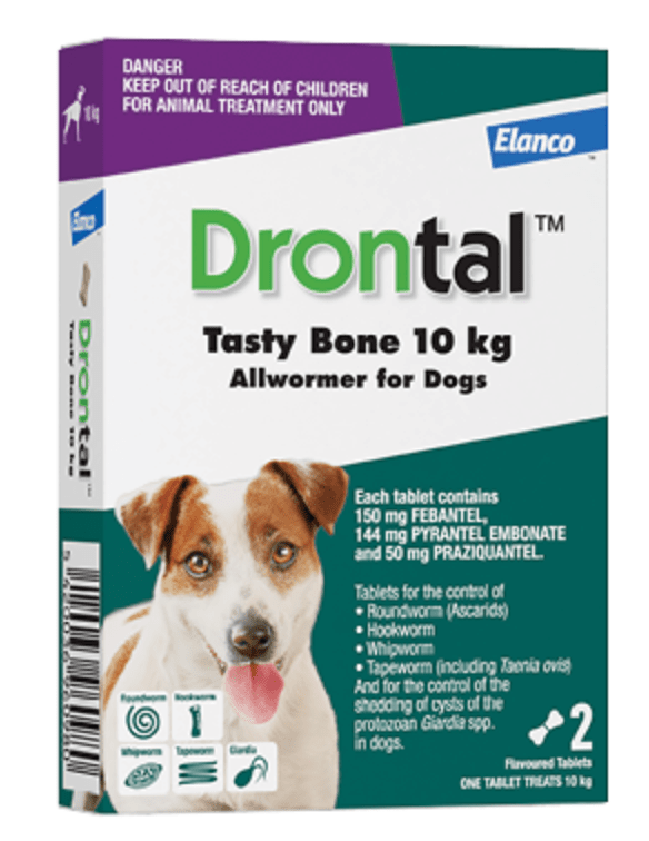 Drontal for Dogs - Allwormer | Fast - Acting Formula - Pet Supply