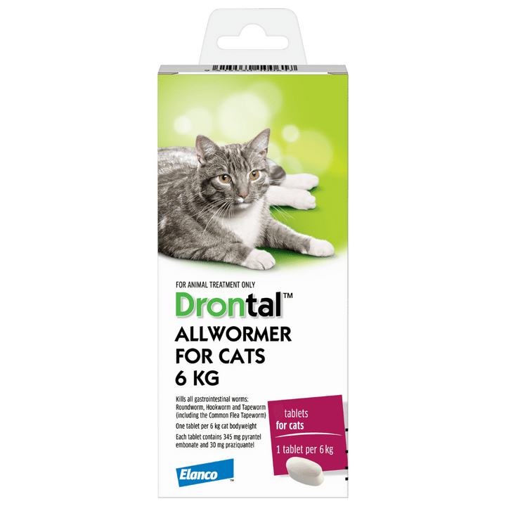 Drontal Worming Tablets for Cats (2 pack) - Pet Supply