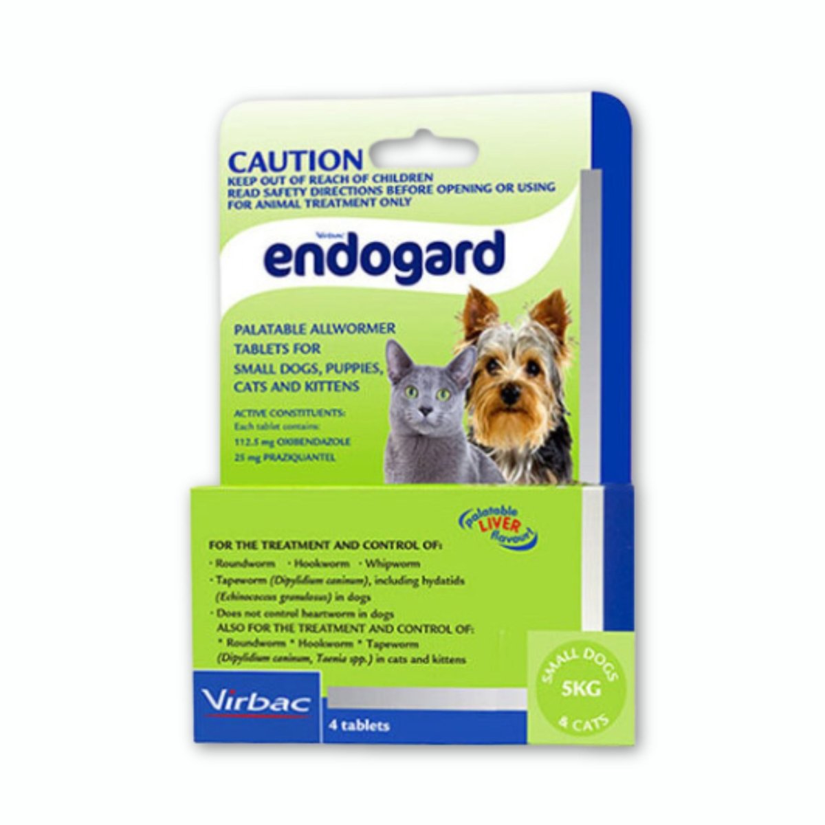 Endogard for Cats & Small Dogs (4 pack) - Pet Supply