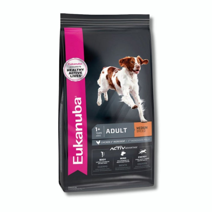 Eukanuba Canine Adult Dog Food - Medium Breed - Pet Supply