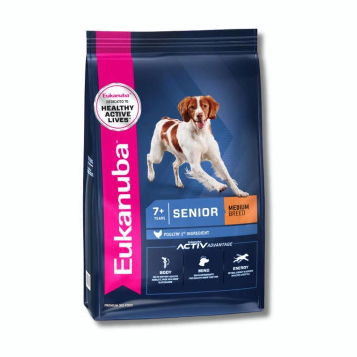 Eukanuba Canine Mature & Senior Dog Food - Medium Breed - Pet Supply