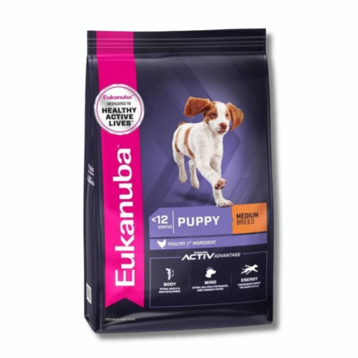 Eukanuba Puppy (Medium Breed) Dog Food - Pet Supply