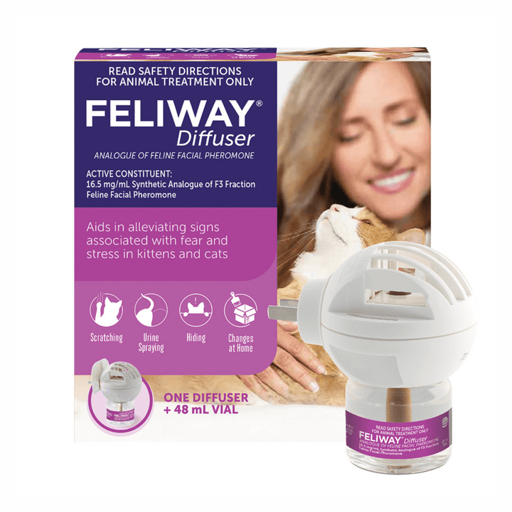 Feliway Cat Pheromone Diffuser & 48ml Refill - Pet Supply