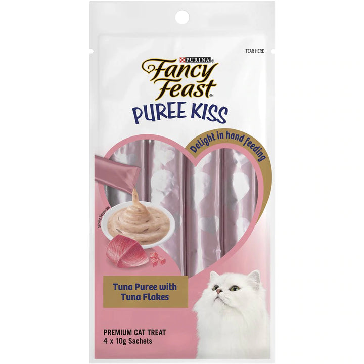 Fancy Feast Puree Kiss Cat Treats - Tuna