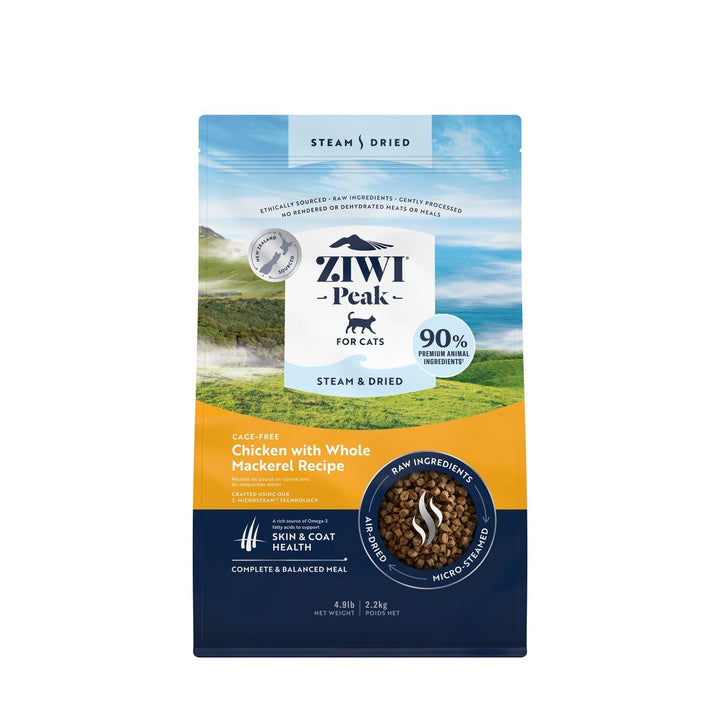 Ziwi Peak Steam Dried Chicken Cat Food