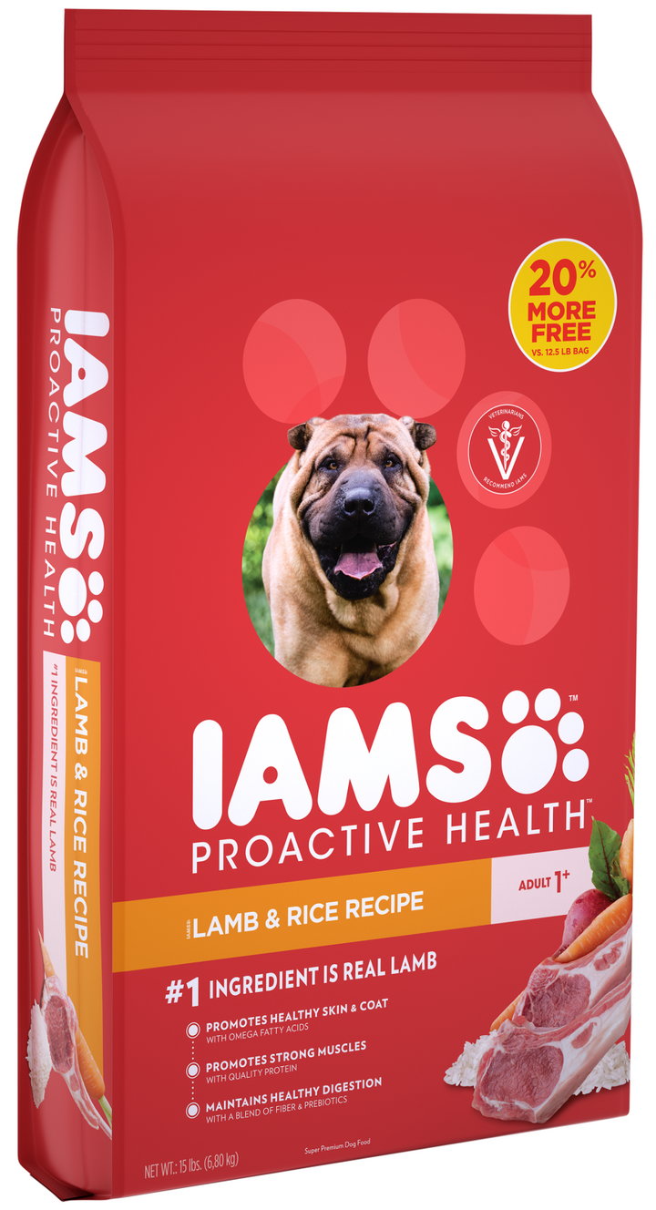 IAMS Adult Lamb Dry Dog Food - 6.8kg