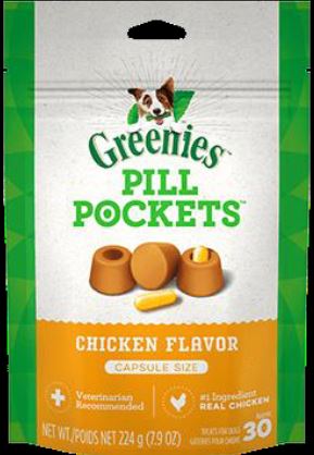 Greenies Dog Pill Pockets Capsule 224g