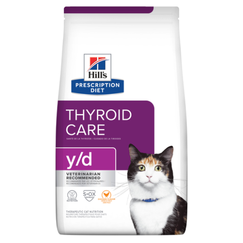 Hills Feline Y/D Thyroid Health Cat Food