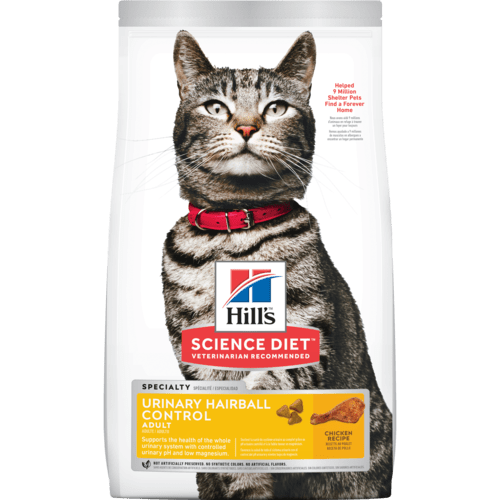 Hill's Feline Hairball Urinary Cat Food