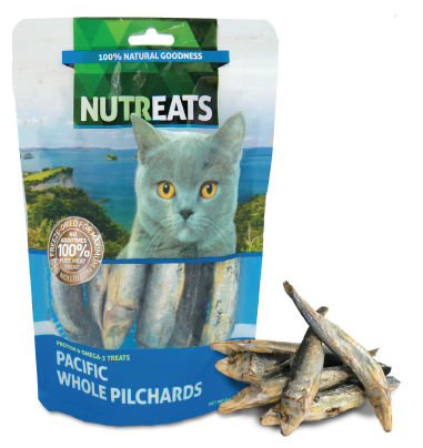 Nutreats Cat Pacific Whole Pilchards 50g