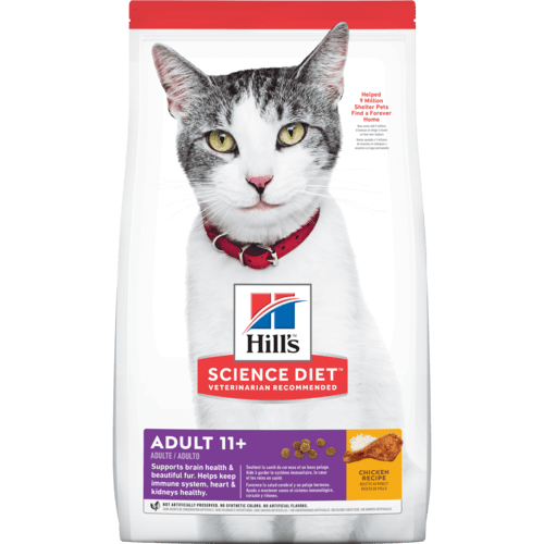 Hills Feline Adult 11+ Cat Food