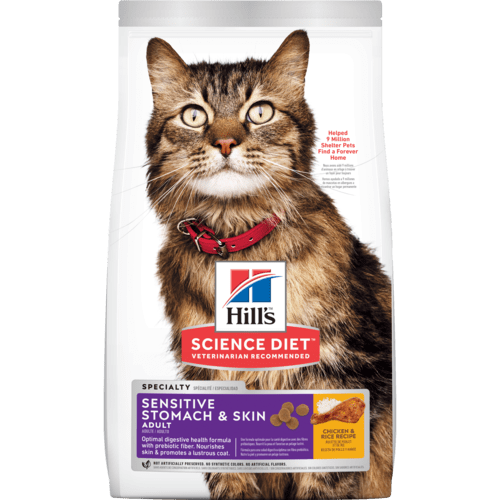 Hills Feline Sensitive Stomach & Skin Cat Food