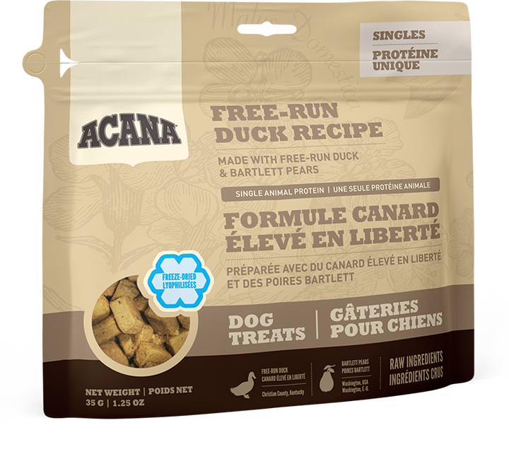 Acana Dog Treat - Free Run Duck