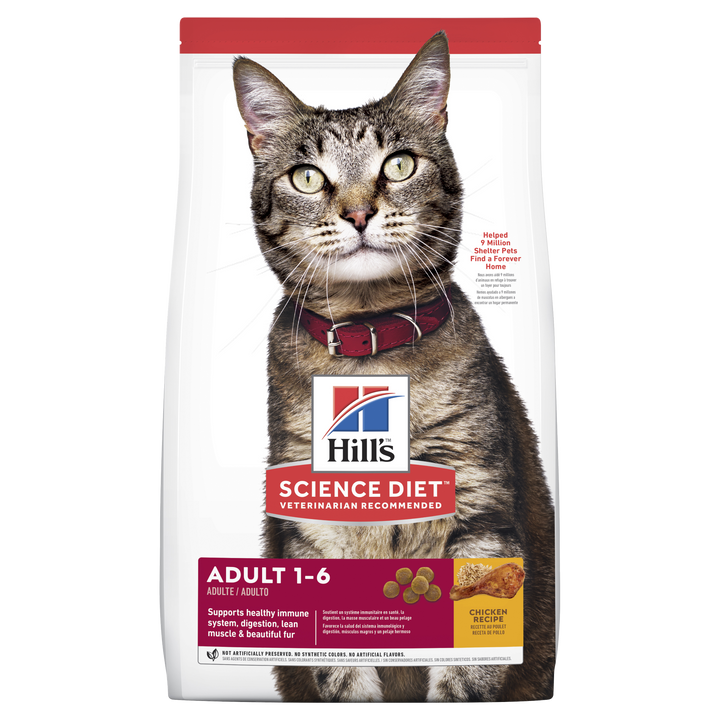 Hills Feline Adult Cat Food (1-6 Years)