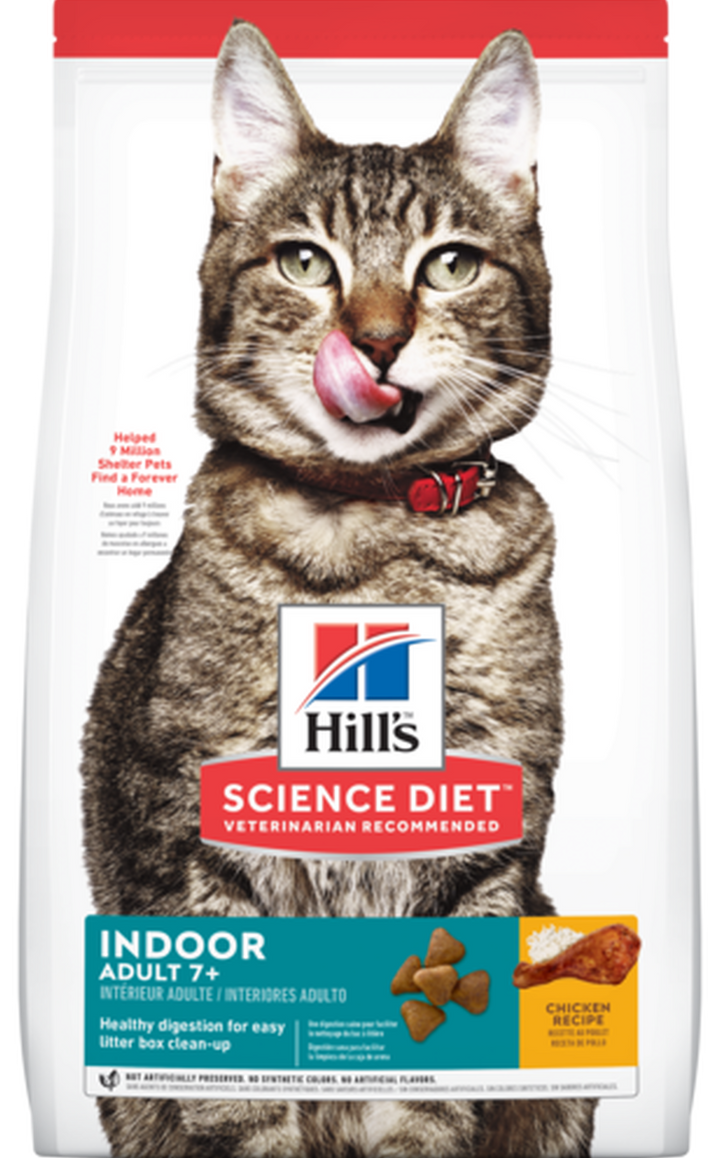 Hill's Feline Indoor Cat Food (7+)