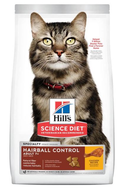 Hills Feline Hairball Control - Adult Cat Food