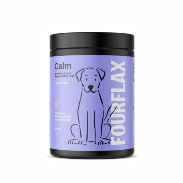 Fourflax Canine Calm - Natural Supplement for Dogs - Pet Supply