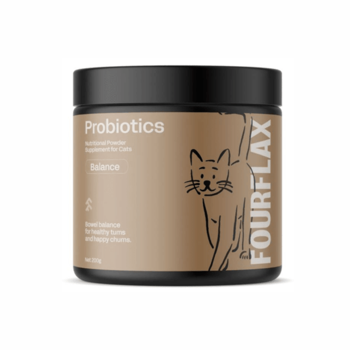 Fourflax Feline Probiotics - 200g - Pet Supply