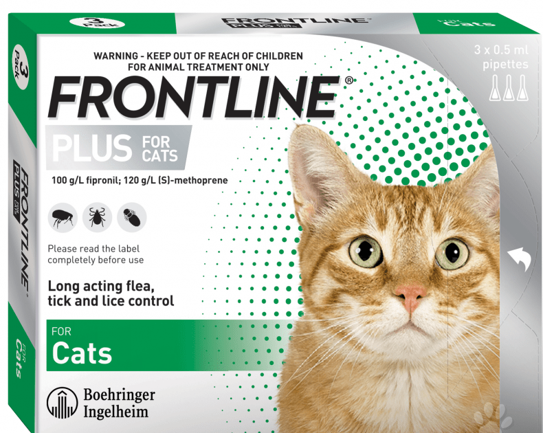 Frontline Plus for Cats - Pet Supply