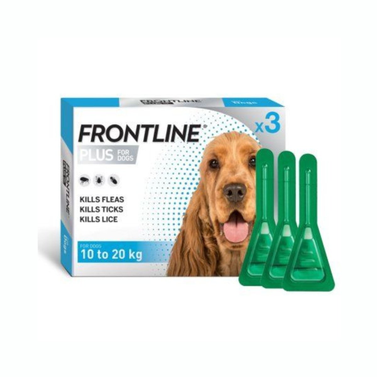 Frontline Plus For Dogs (3 pack) - Pet Supply