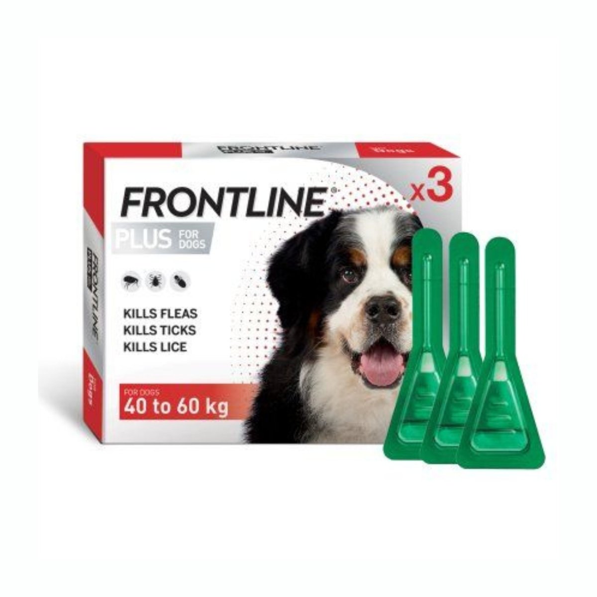 Frontline Plus For Dogs (3 pack) - Pet Supply