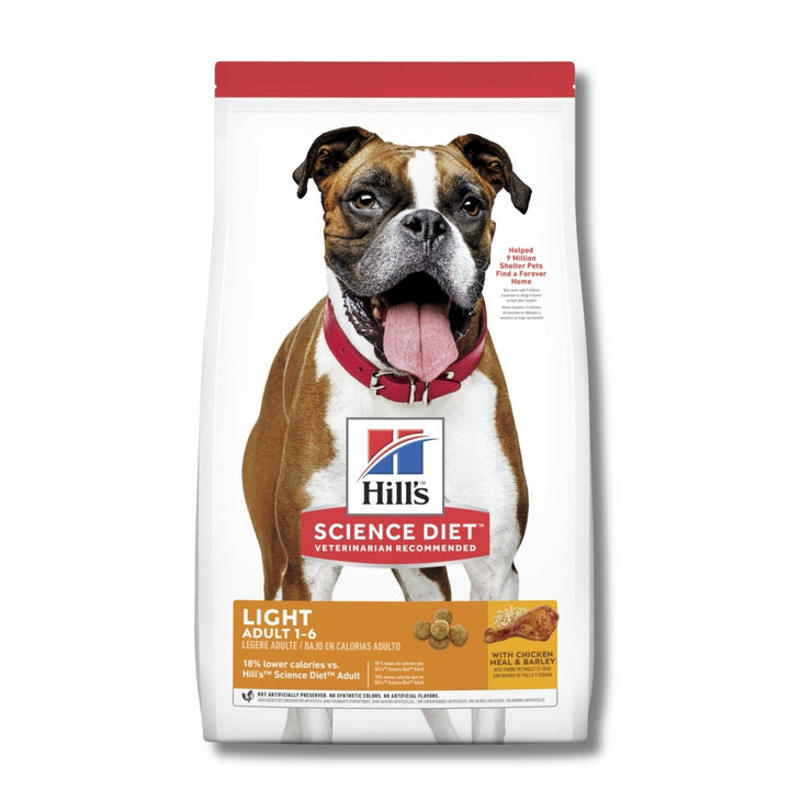 Hills Canine Light Dog Food - 12kg - Pet Supply