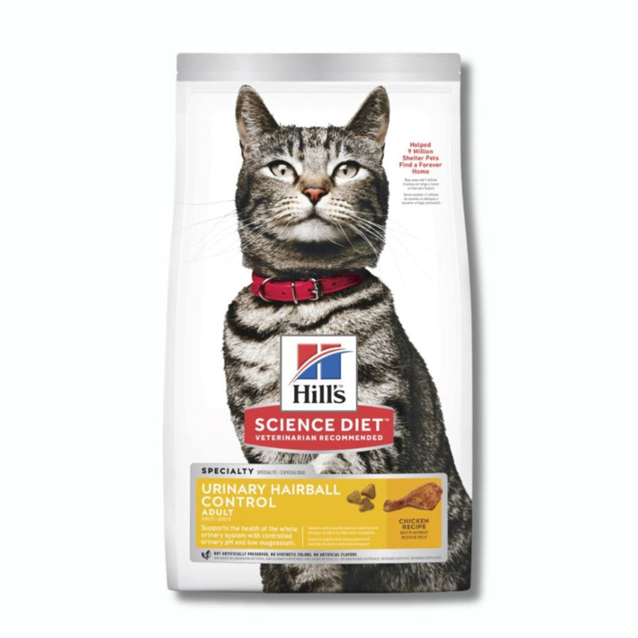 Hill's Feline Hairball Urinary Cat Food - Pet Supply