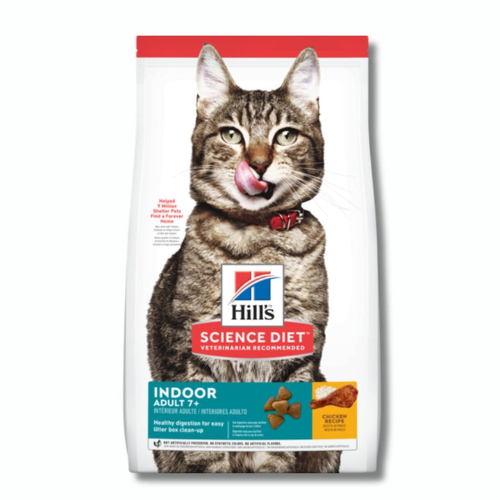 Hill's Feline Indoor Cat Food (7+) - Pet Supply