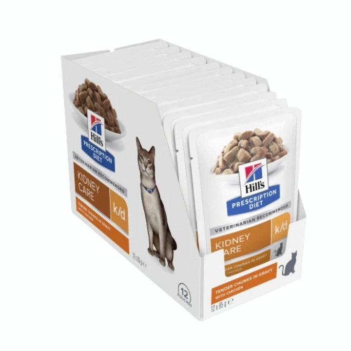 Hill's Feline K/D Chicken 85g (12 Pack) - Pet Supply