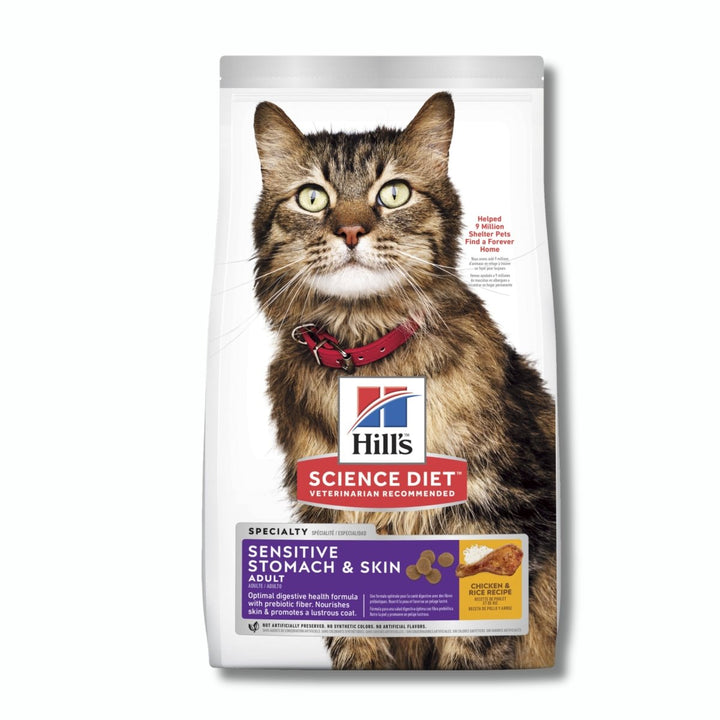 Hill's Feline Sensitive Stomach & Skin Cat Food - Pet Supply