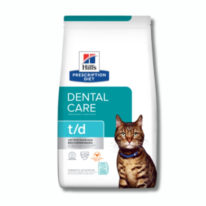 Hill's Prescription Diet Feline Dental Care t/d - Pet Supply