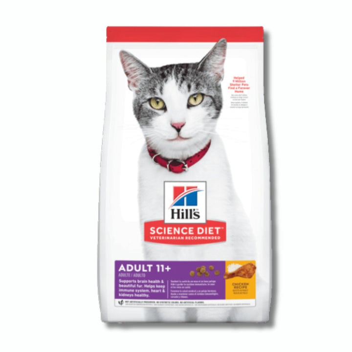 Hill's Science Diet Feline Adult 11+ Cat Food - Pet Supply