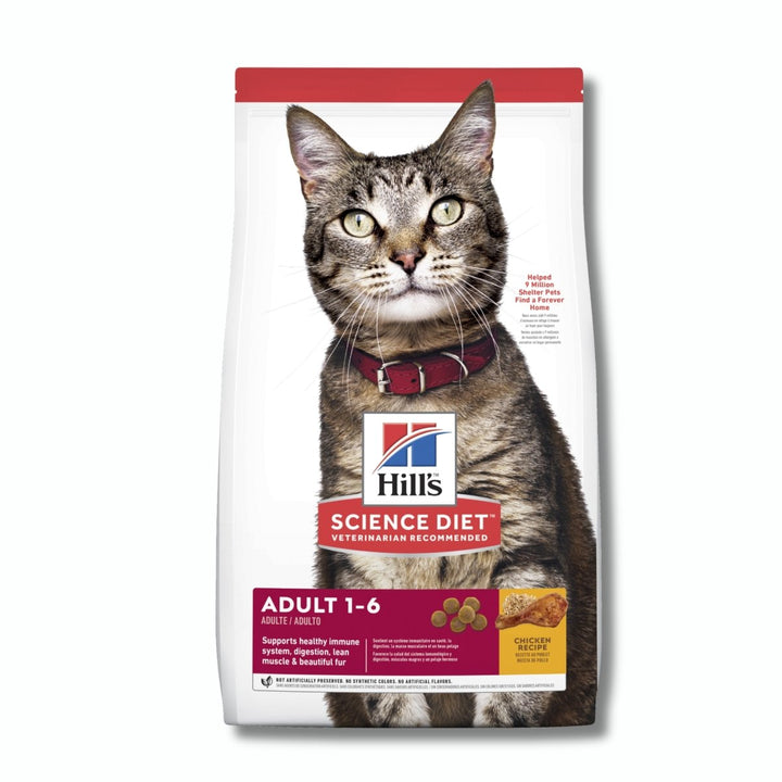 Hill's Science Diet Feline Adult Cat Food (1 - 6 Years) - Pet Supply