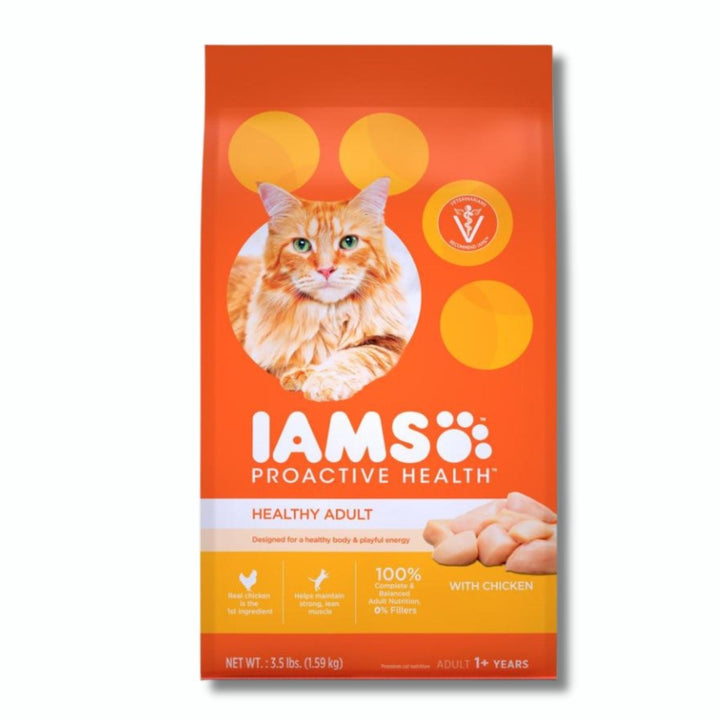 IAMS Adult Chicken Dry Cat Food - Pet Supply