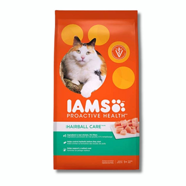 IAMS Cat Hairball Care Chicken & Salmon - 3.18kg - Pet Supply