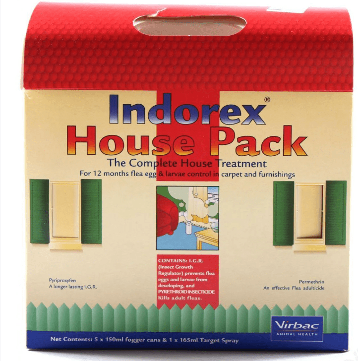 Indorex House Pack - Flea Treatment - Pet Supply