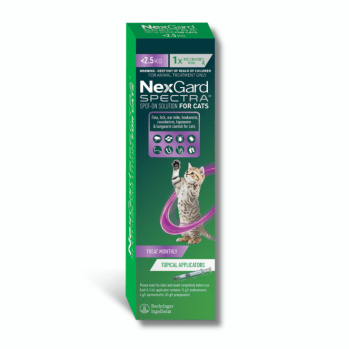 Nexgard Spectra for Cats (1 Pack) - Pet Supply