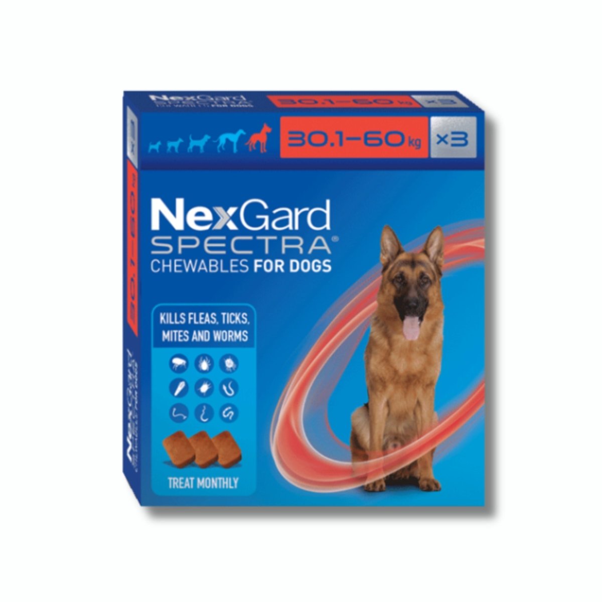 NexGard Spectra for Dogs (3 pack) - Pet Supply