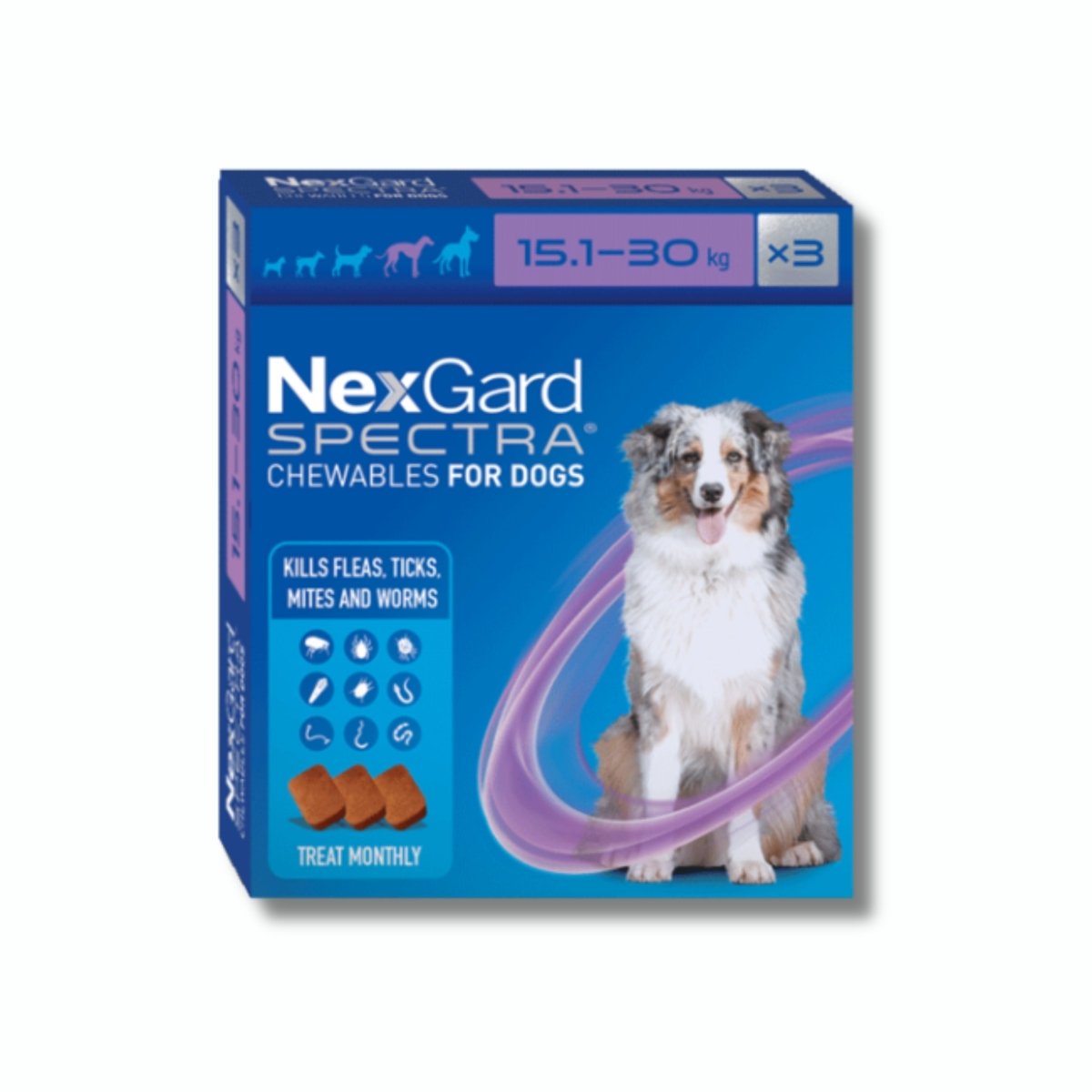NexGard Spectra for Dogs (3 pack) - Pet Supply